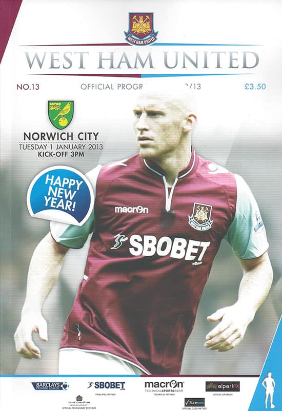 West Ham United FC v Norwich City FC